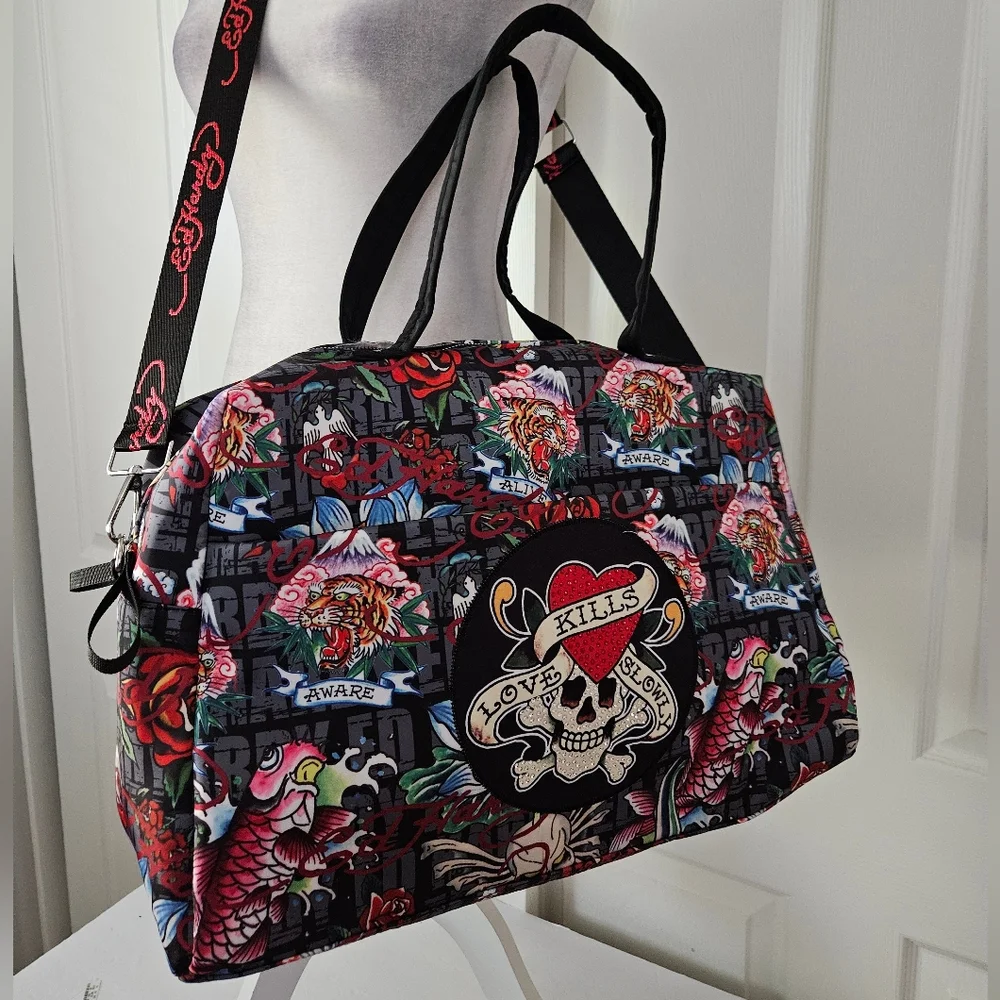 Ed Hardy NWT Duffle Bag